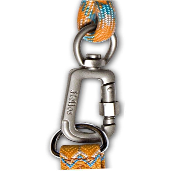 Dog Helios ® 'Dura-Tough' 2-in-1 Reflective Adjustable Fashion Dog Leash and Collar