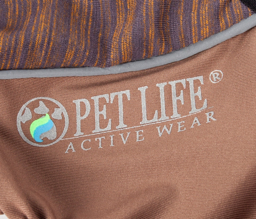 Pet Life ® Active 'Chase Pacer' Medium-weight 4-Way-Stretch Yoga Fitness Dog Tracksuit