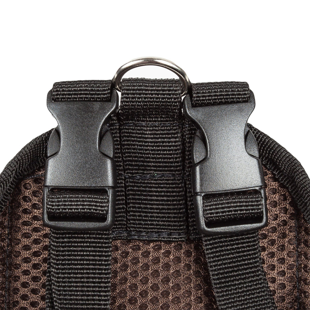 Pet Life ®  'Mooltese' Large-Pocketed Animated Fashion Dog Harness Backpack