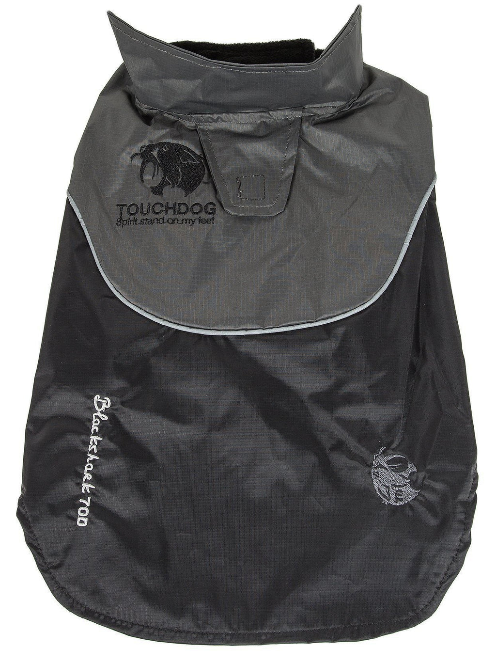 Touchdog ® Lightening-Shield 2-in-1 Dual-Removable-Layered Waterproof Dog Jacket